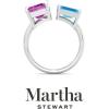 imageMartha Stewart 4 12 Carat Two Stone Gemstone Ring For Women in Sterling Silver Gemstone Jewelry For WomenOption 3