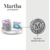 imageMartha Stewart 4 12 Carat Two Stone Gemstone Ring For Women in Sterling Silver Gemstone Jewelry For WomenOption 3