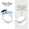imageMartha Stewart 4 12 Carat Two Stone Gemstone Ring For Women in Sterling Silver Gemstone Jewelry For WomenOption 4