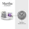 imageMartha Stewart 4 12 Carat Two Stone Gemstone Ring For Women in Sterling Silver Gemstone Jewelry For WomenOption 5