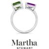 imageMartha Stewart 4 12 Carat Two Stone Gemstone Ring For Women in Sterling Silver Gemstone Jewelry For WomenOption 5
