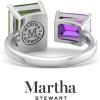 imageMartha Stewart 4 12 Carat Two Stone Gemstone Ring For Women in Sterling Silver Gemstone Jewelry For WomenOption 5