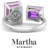 imageMartha Stewart 4 12 Carat Two Stone Gemstone Ring For Women in Sterling Silver Gemstone Jewelry For WomenOption 6