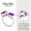 imageMartha Stewart 4 12 Carat Two Stone Gemstone Ring For Women in Sterling Silver Gemstone Jewelry For WomenOption 6