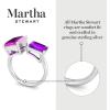 imageMartha Stewart 4 12 Carat Two Stone Gemstone Ring For Women in Sterling Silver Gemstone Jewelry For WomenOption 6
