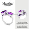 imageMartha Stewart 4 12 Carat Two Stone Gemstone Ring For Women in Sterling Silver Gemstone Jewelry For WomenOption 8