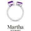 imageMartha Stewart 4 12 Carat Two Stone Gemstone Ring For Women in Sterling Silver Gemstone Jewelry For WomenOption 8