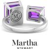 imageMartha Stewart 4 12 Carat Two Stone Gemstone Ring For Women in Sterling Silver Gemstone Jewelry For WomenOption 8