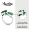 imageMartha Stewart 4 12 Carat Two Stone Gemstone Ring For Women in Sterling Silver Gemstone Jewelry For WomenOption 9