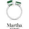 imageMartha Stewart 4 12 Carat Two Stone Gemstone Ring For Women in Sterling Silver Gemstone Jewelry For WomenOption 9