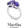 imageMartha Stewart 4 34 Carat Two Stone Gemstone Ring For Women in Sterling Silver Gemstone Jewelry For WomenOption 1
