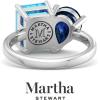 imageMartha Stewart 4 34 Carat Two Stone Gemstone Ring For Women in Sterling Silver Gemstone Jewelry For WomenOption 2