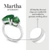 imageMartha Stewart 4 34 Carat Two Stone Gemstone Ring For Women in Sterling Silver Gemstone Jewelry For WomenOption 3