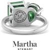 imageMartha Stewart 4 34 Carat Two Stone Gemstone Ring For Women in Sterling Silver Gemstone Jewelry For WomenOption 3