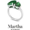 imageMartha Stewart 4 34 Carat Two Stone Gemstone Ring For Women in Sterling Silver Gemstone Jewelry For WomenOption 3