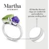 imageMartha Stewart 4 34 Carat Two Stone Gemstone Ring For Women in Sterling Silver Gemstone Jewelry For WomenOption 4