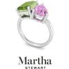 imageMartha Stewart 4 34 Carat Two Stone Gemstone Ring For Women in Sterling Silver Gemstone Jewelry For WomenOption 5