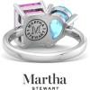 imageMartha Stewart 4 34 Carat Two Stone Gemstone Ring For Women in Sterling Silver Gemstone Jewelry For WomenOption 7