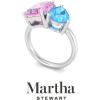 imageMartha Stewart 4 34 Carat Two Stone Gemstone Ring For Women in Sterling Silver Gemstone Jewelry For WomenOption 7