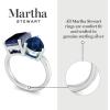 imageMartha Stewart 4 34 Carat Two Stone Gemstone Ring For Women in Sterling Silver Gemstone Jewelry For WomenOption 8