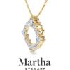 imageMartha Stewart 4 Carat Lab Grown Diamond Circle Necklace In 14 Karat Gold Lab Grown Diamond Necklace For Womenyellowgold