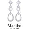 imageMartha Stewart 4 Carat Lab Grown Diamond Drop Earrings In 14 Karat Gold Lab Grown Diamond Earringswhitegold