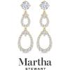 imageMartha Stewart 4 Carat Lab Grown Diamond Drop Earrings In 14 Karat Gold Lab Grown Diamond Earringsyellowgold