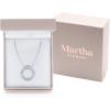 imageMartha Stewart 4 Carat Lab Grown Diamond Marquise and Round Circle Necklace In 14 Karat Gold Lab Grown Diamond Necklace For Womenwhitegold