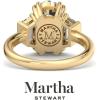 imageMartha Stewart 5 Carat Lab Grown Diamond Ring Three Stone Diamond Engagement Ring in 14 Karat Goldyellowgold
