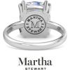 imageMartha Stewart Cushion Cut Lab Grown Diamond Solitaire Ring Diamond Engagement Ring in 14 Karat Goldwhitegold