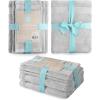 imageMartha Stewart Egyptian Cotton Bath Towels Set  6 Piece 2 Bath Towels  2 Hand Towels  2 Washcloths Absorbent Bathroom Towels Bathroom Essentials ButterLight Gray