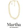 imageMartha Stewart Elegant Gold and Pearl Necklace 18 Inches For Women