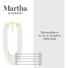 imageMartha Stewart Five Strand Pearl Necklace In Gold For Women
