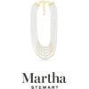 imageMartha Stewart Five Strand Pearl Necklace In Gold For Women