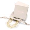 imageMartha Stewart Five Strand Pearl and Chain Twisted Necklace In Gold For Women