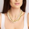 imageMartha Stewart Five Strand Pearl and Chain Twisted Necklace In Gold For Women