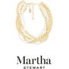 imageMartha Stewart Five Strand Pearl and Gold Ball Twisted Necklace In Gold For Women