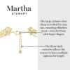 imageMartha Stewart Five Strand Pearl and Gold Ball Twisted Necklace In Gold For Women
