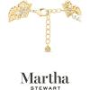 imageMartha Stewart Five Strand Pearl and Gold Ball Twisted Necklace In Gold For Women