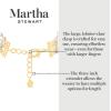 imageMartha Stewart Five Twisted Strand Pearl and Chain Necklace In Gold For Women