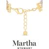 imageMartha Stewart Four Strand Pearl and Chain Necklace In Gold Long For Women