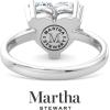 imageMartha Stewart Heart Shape Lab Grown Diamond Solitaire Ring Diamond Engagement Ring in 14 Karat Goldwhitegold