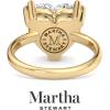 imageMartha Stewart Heart Shape Lab Grown Diamond Solitaire Ring Diamond Engagement Ring in 14 Karat Goldyellowgold