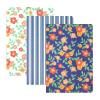 imageMartha Stewart Journaling Notebooks Set 3Pack Stylish Journals for Women with 64 Lined Pages Each Perfect for Work Prayer or Gratitude Journaling 8x6 inches Assorted