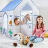 imageMartha Stewart Kids Farmers Market Play Tent  Large Indoor Playhouse for Pretend Play in Classroom or HomeStable Play Tent
