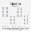 imageMartha Stewart Lab Grown Diamond Earrings Oval Shape Drop Style 14K Gold Fine Jewelry for Womenyellowgold