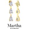 imageMartha Stewart Lab Grown Diamond Earrings Pear Shape Drop Style 14K Gold Fine Jewelry for Womenyellowgold