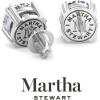 imageMartha Stewart Lab Grown Diamond Stud Earrings in 14 Karat Gold Lab Grown Diamond Earrings for Womenwhitegold