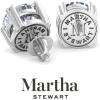 imageMartha Stewart Lab Grown Diamond Stud Earrings in 14 Karat Gold Lab Grown Diamond Earrings for Womenwhitegold