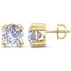 imageMartha Stewart Lab Grown Diamond Stud Earrings in 14 Karat Gold Lab Grown Diamond Earrings for Womenyellowgold